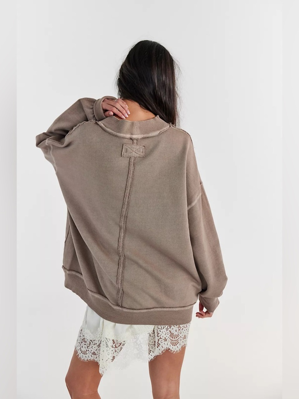 ( FP-25) Free People We The Free Palm Springs Pullover - Picture 2 of 3